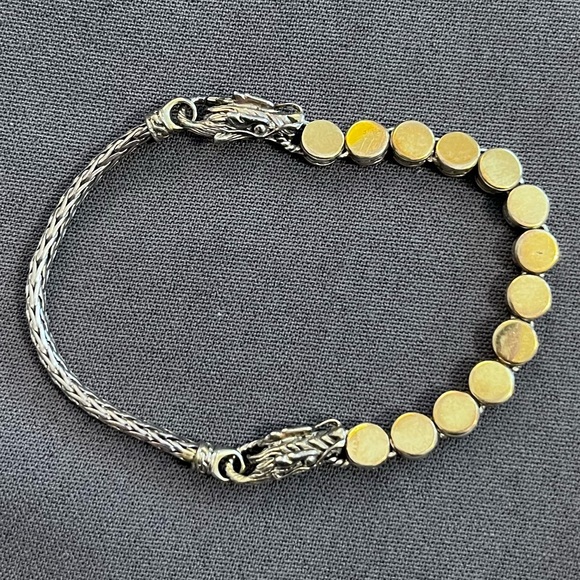 John Hardy chain and disk bracelet - Picture 1 of 2